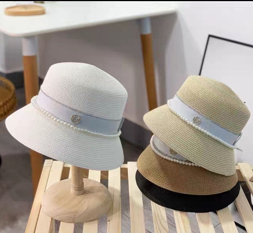 ストローバケットハット - ライトベージュ - レディース | H&M JP