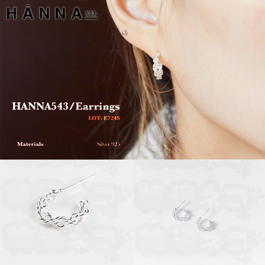 ☆HANNA543☆E724S Earring ピアス (HANNA543/ピアス) 69597766【BUYMA】 ☆HANNA543☆E724S Earring ピアス (HANNA543/ピアス) 69597766【BUYMA】