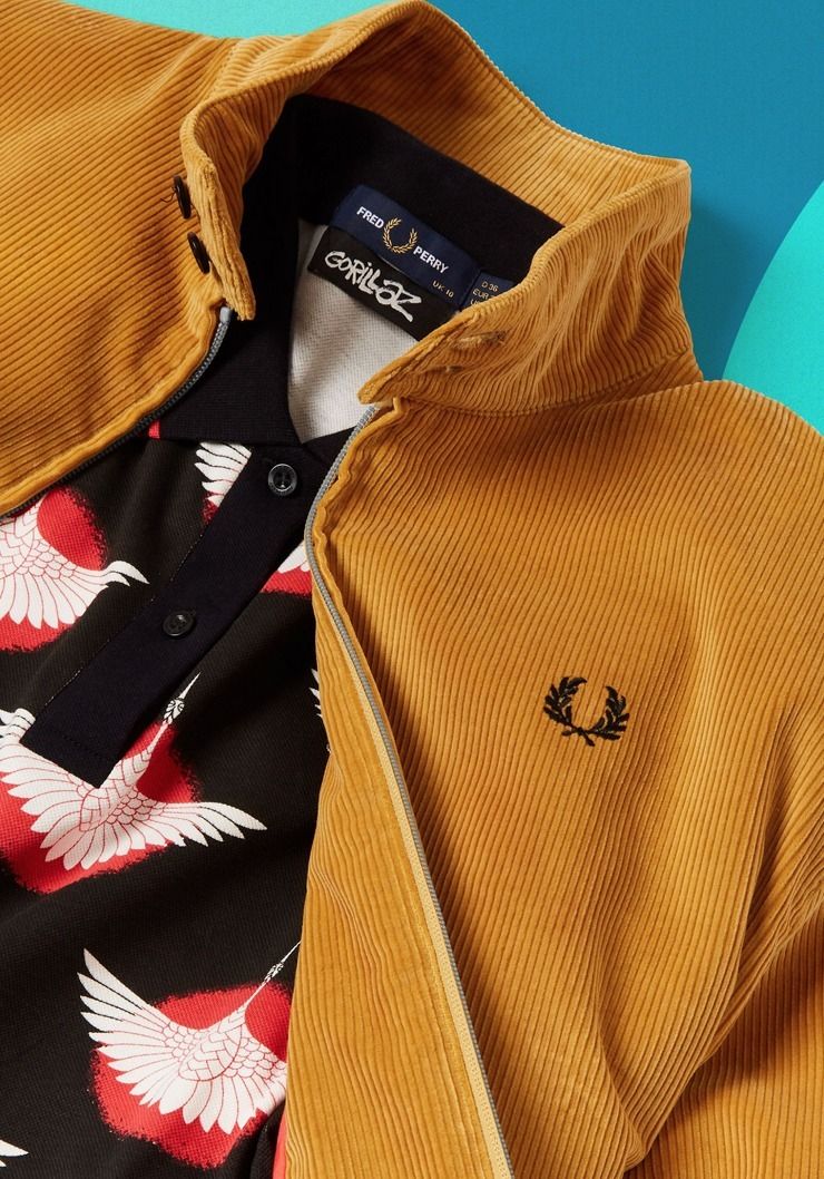 完売間近! 送込【FRED PERRY X GORILLAZ】CORDUROY HARRINGTON (FRED 完売間近! 送込【FRED PERRY X GORILLAZ】CORDUROY HARRINGTON (FRED