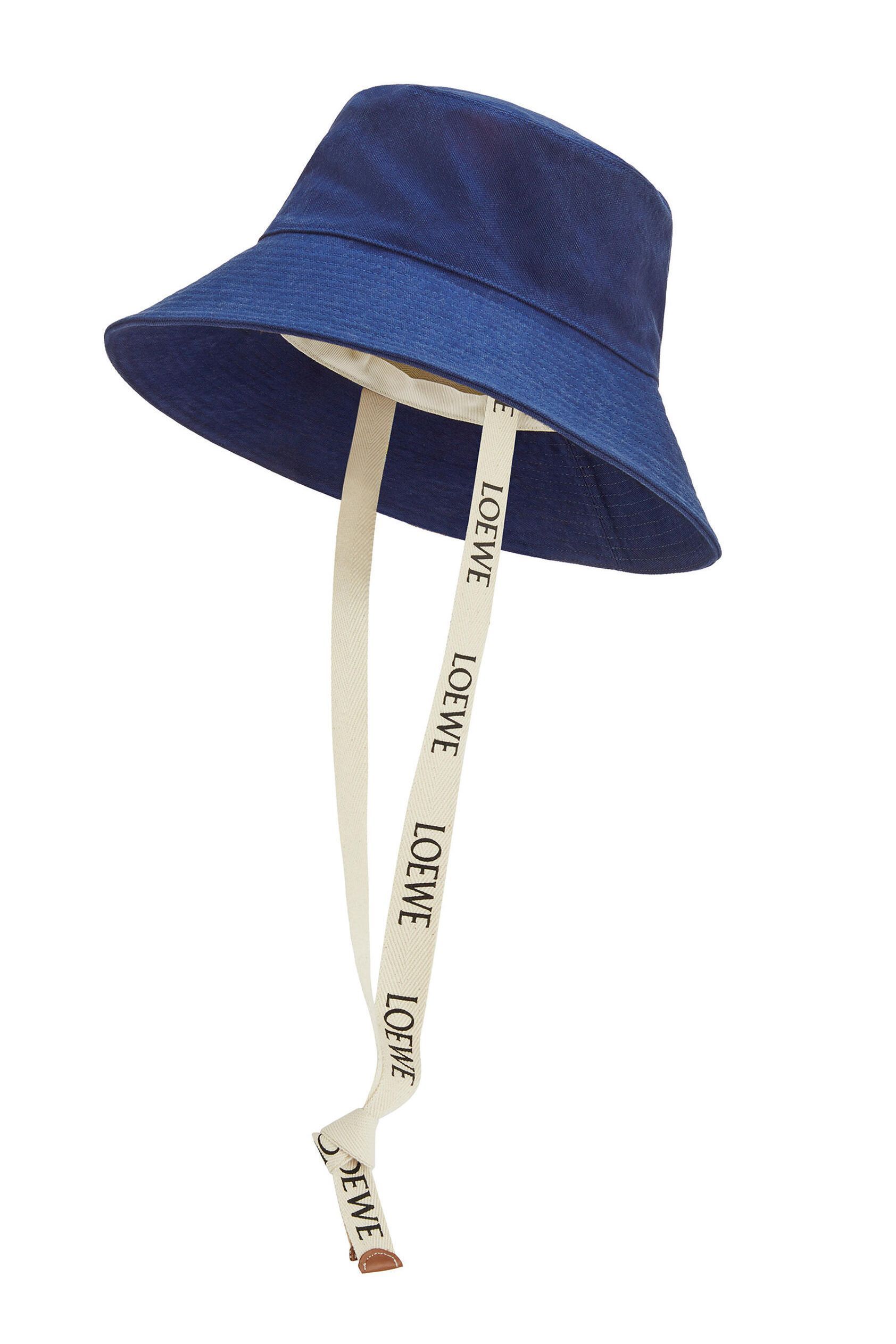 LOEWE】ロゴ パッチ☆フィッシャーマン ハット Blue Beige (LOEWE ...