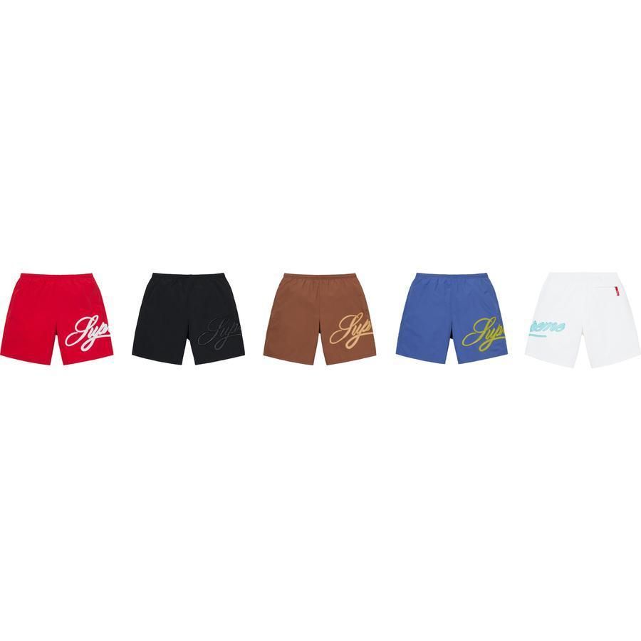 【値下げ不可】Supreme Mesh Script Water Short