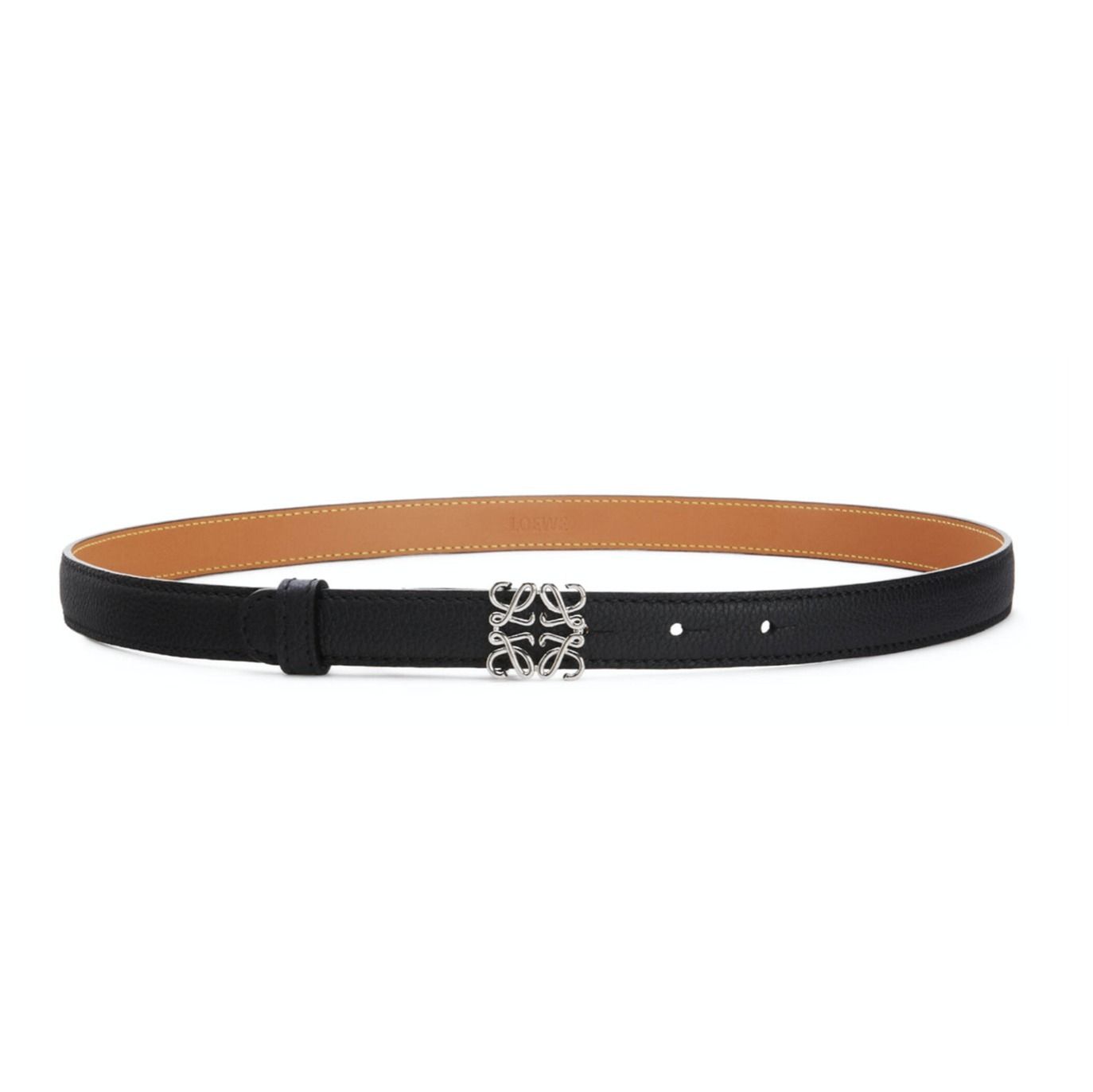LOEWE ☆ アナグラム グレインカーフ ベルト 2cm幅 (LOEWE/ベルト ...