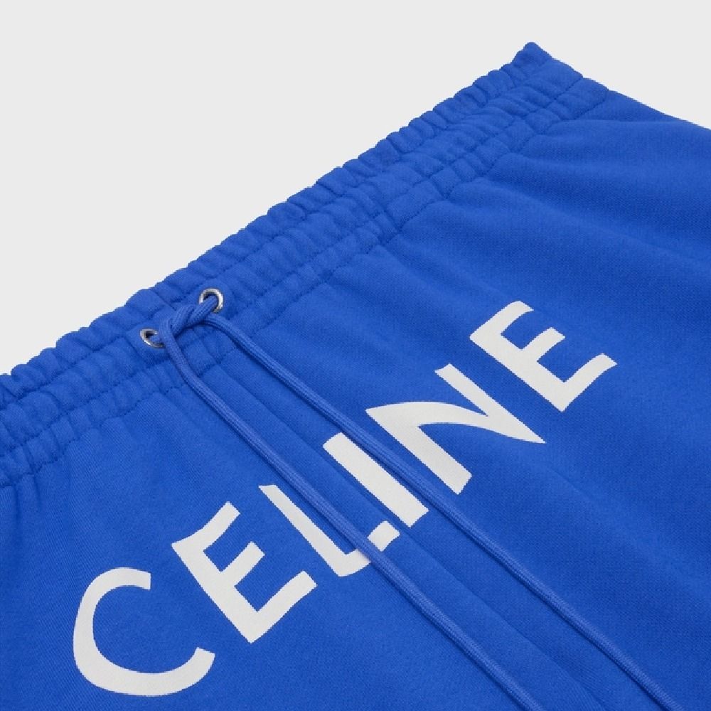 人気☆CELINE セリーヌ ルーズジョガーパンツ コットン ロゴ (CELINE ...
