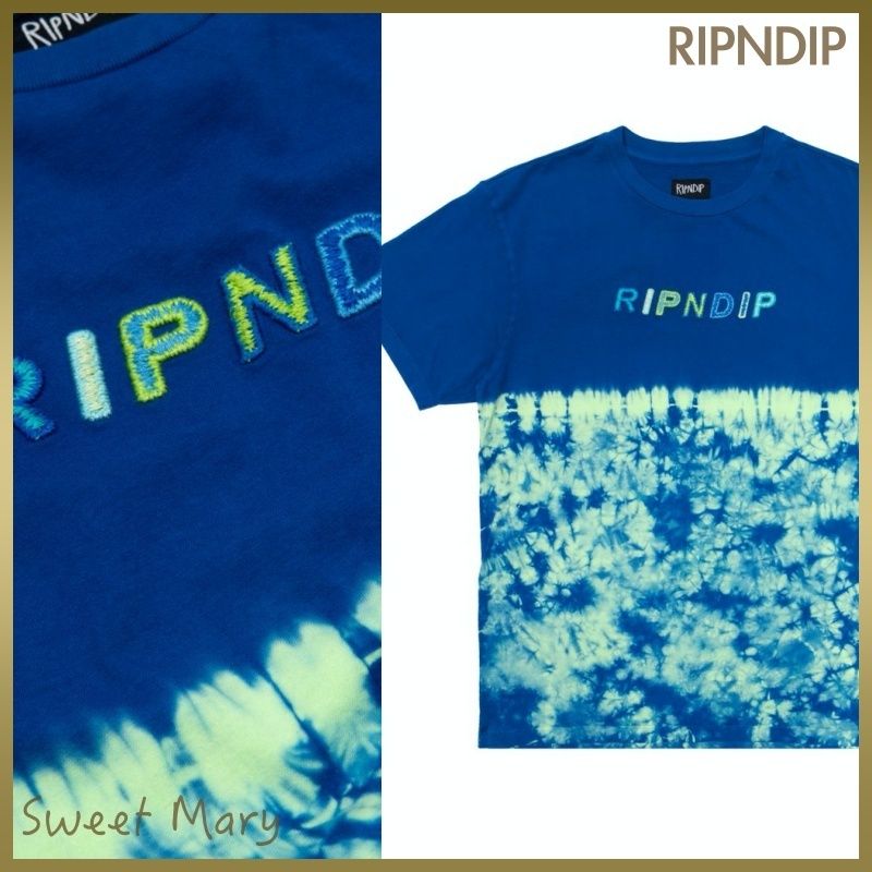 RIPNDIP☆ Prisma Embroidered ディップダイTシャツ♪【送料込】 RIPNDIP☆ Prisma Embroidered ディップダイTシャツ♪【送料込】