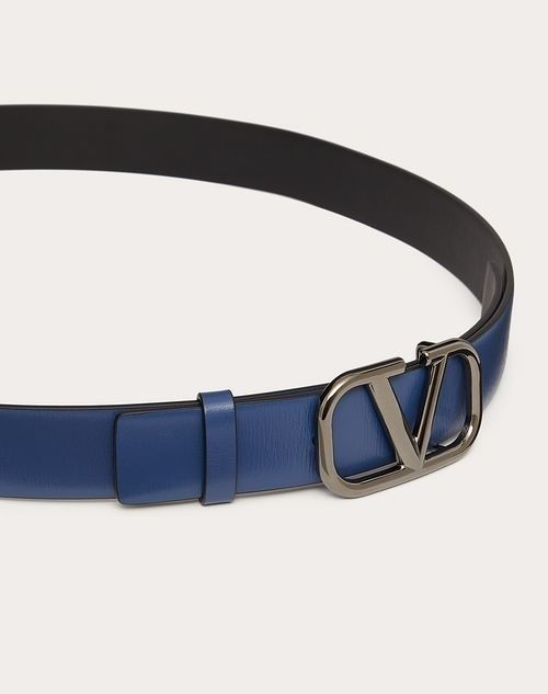 VALENTINO 新作 Vロゴ シグネチャー カーフスキン ベルト (VALENTINO ...
