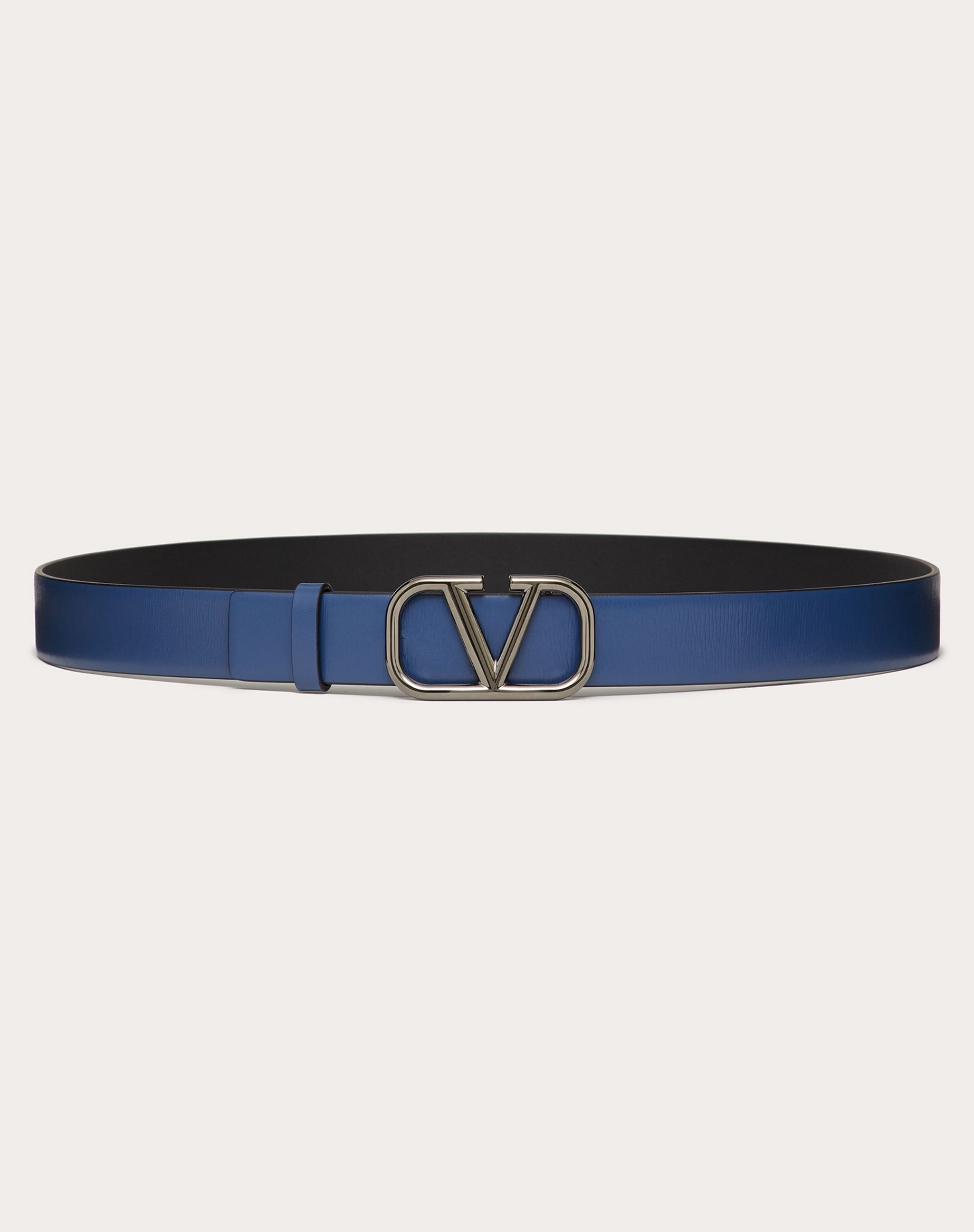 VALENTINO 新作 Vロゴ シグネチャー カーフスキン ベルト (VALENTINO ...
