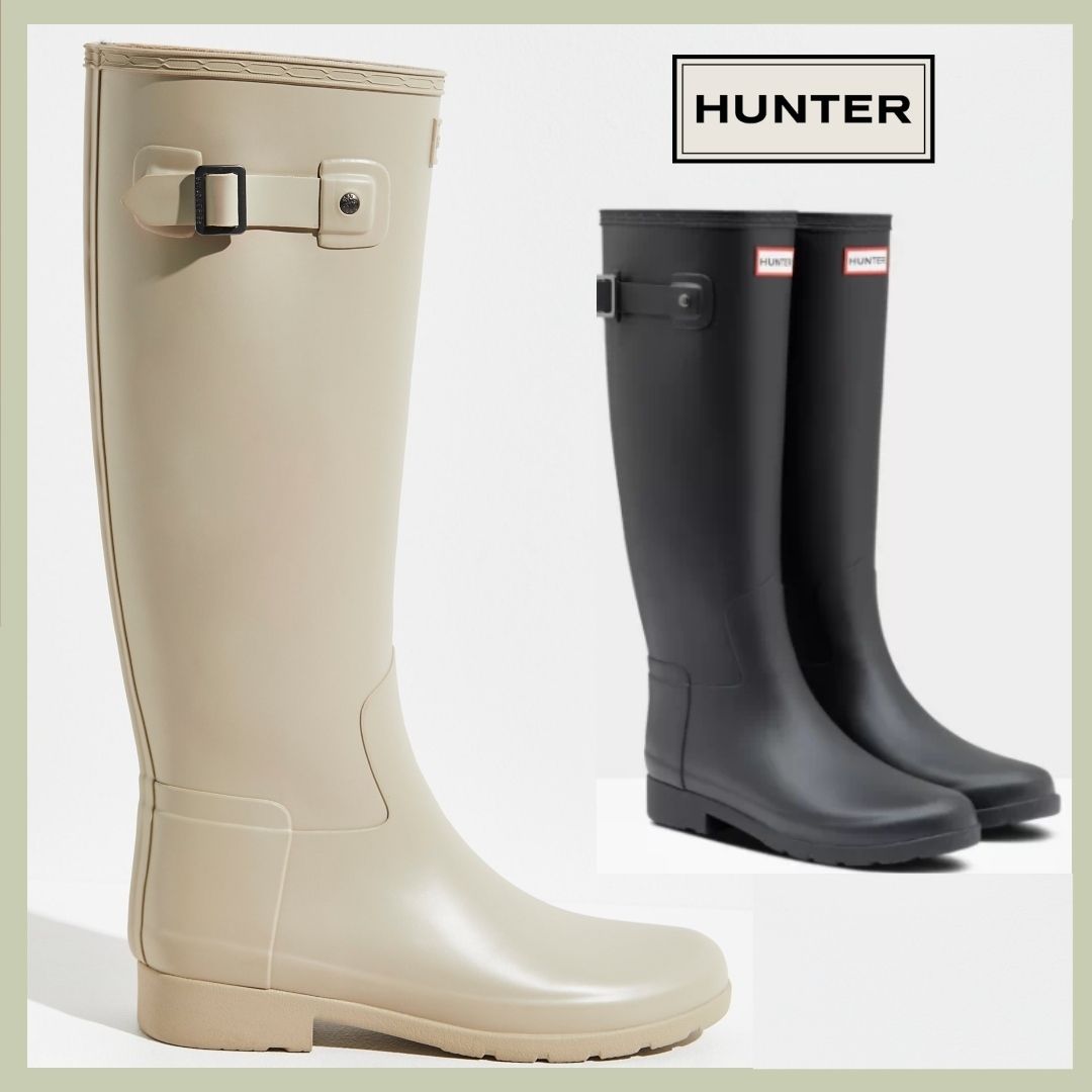 【同梱不可】 レインブーツ 26cm HUNTER - 長靴/レインシューズ