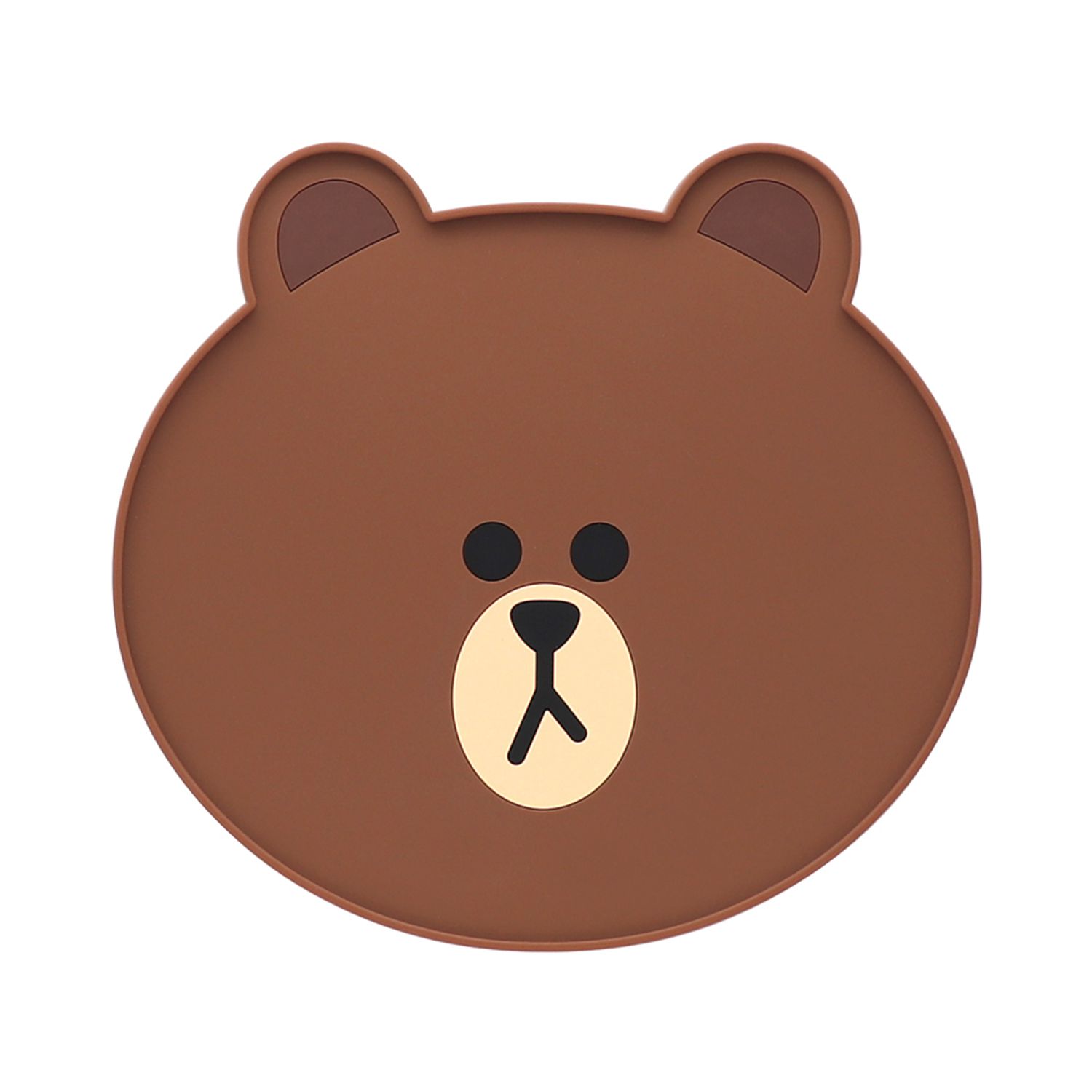 台湾限定 ラインフレンズ コニー 車用 小物置き マット ブラウン Line Friends キャラクターグッズ Buyma
