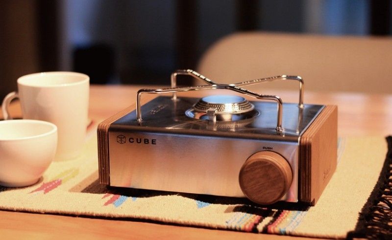 訳アリ 新品 KOVEA CUBE 本体 木製パーツ ケース 3点セット