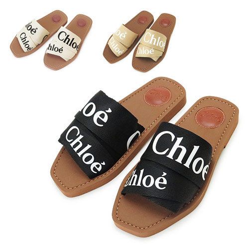 国内発送】クロエ サンダル フラットミュール WOODY (Chloe/サンダル 【人気No.1】 サンダル フラットミュール woody クロエ chloe サンダル