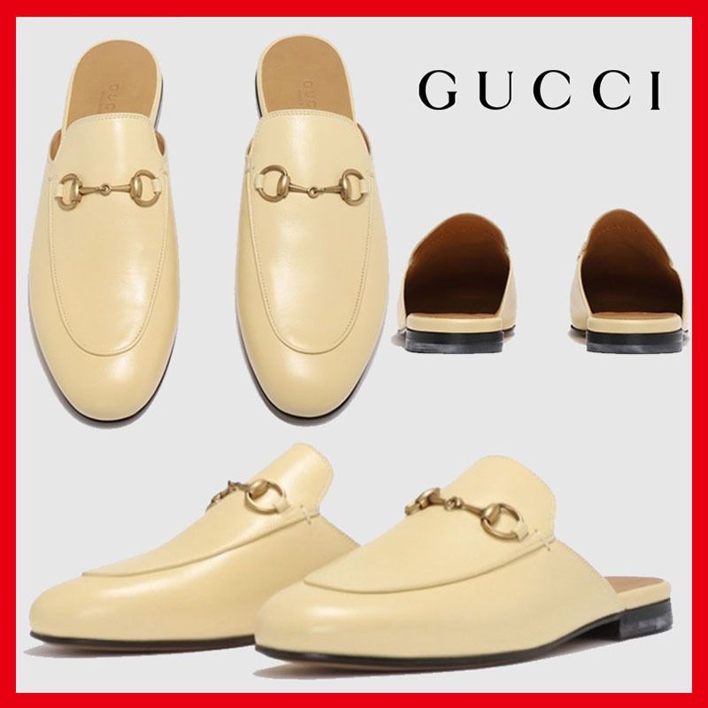 GUCCI● Princetown レザースリッパ - 423513 C9D00 9327 GUCCI● Princetown レザースリッパ - 423513 C9D00 9327