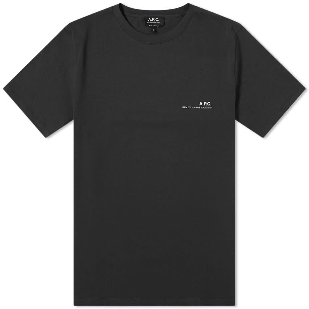 A.P.C. アーペーセー Moran T-Shirt メッシュTシャツ プリントT