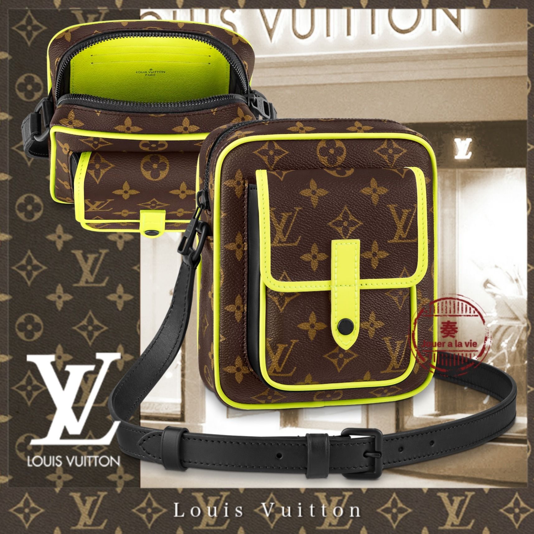 21FW☆最新作☆直営 LV クリストファー・ウエアラブルウォレット 21FW☆最新作☆直営 LV クリストファー・ウエアラブルウォレット