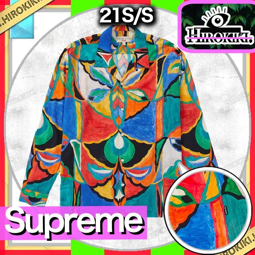 21SS /Supreme × Emilio Pucci L/S Shirt エミリオ・プッチ 21SS /Supreme × Emilio Pucci L/S Shirt エミリオ・プッチ