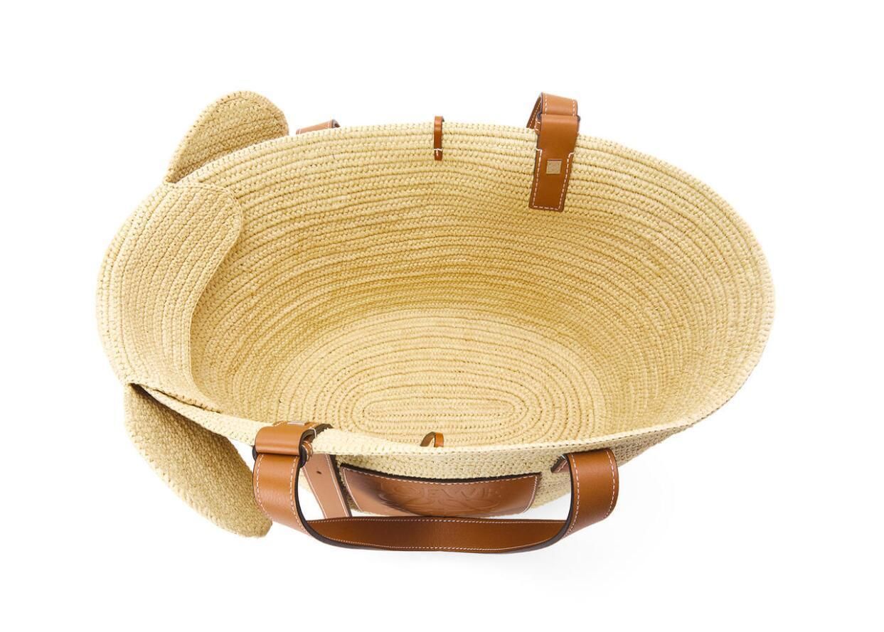 LOEWE新作エレファント バスケット バッグ ラフィア送料+関税込 (LOEWE LOEWE新作エレファント バスケット バッグ ラフィア送料+関税込 (LOEWE