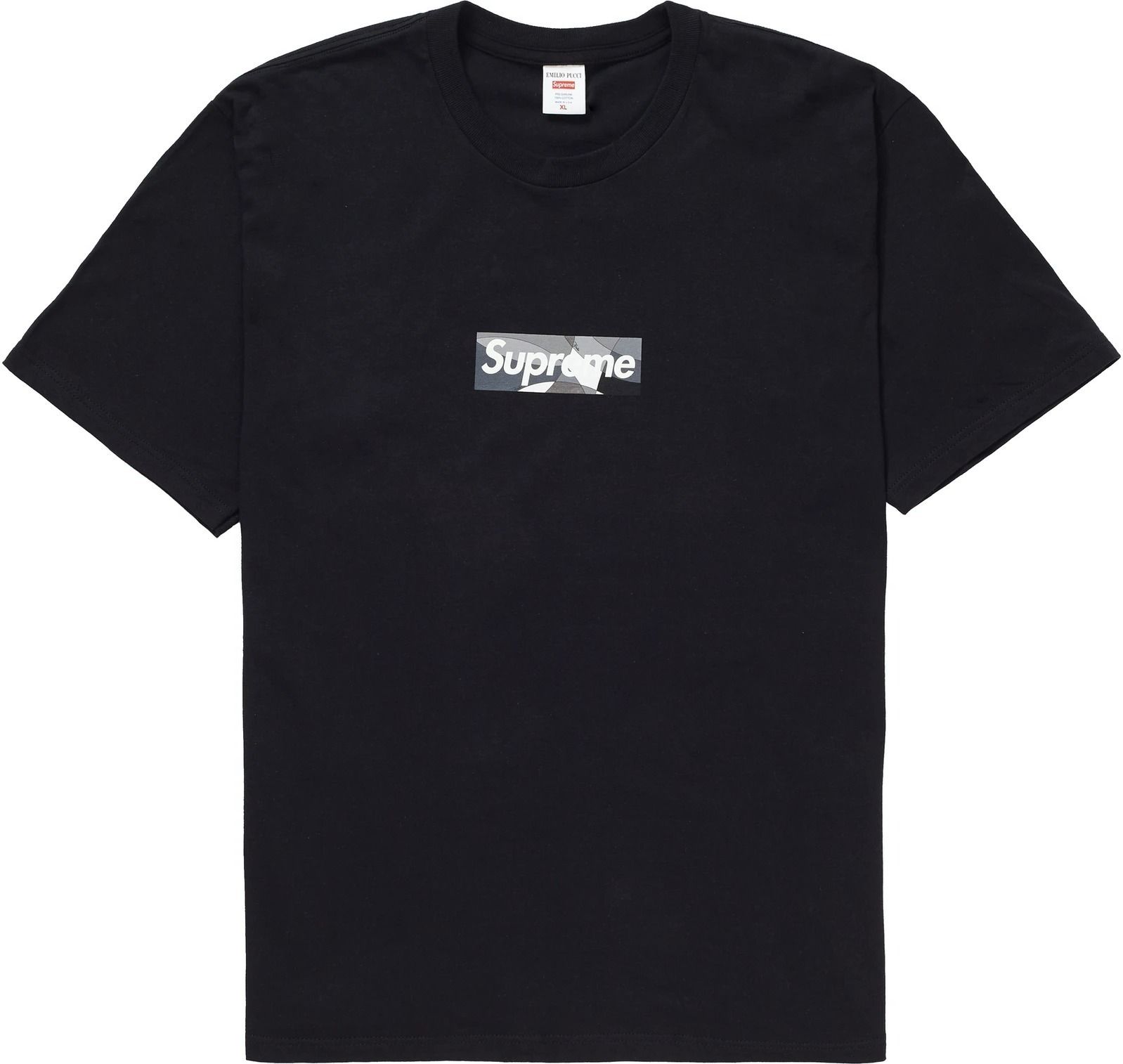L Supreme Emilio Pucci Box Logo Tee 白青 2021新発