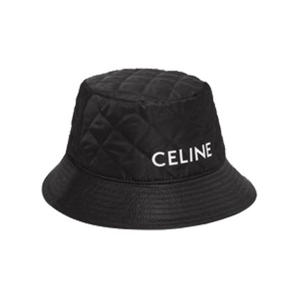 CELINE】 2021SS新作! バケットハット ナイロン キルティング (CELINE CELINE】 2021SS新作! バケットハット ナイロン キルティング (CELINE
