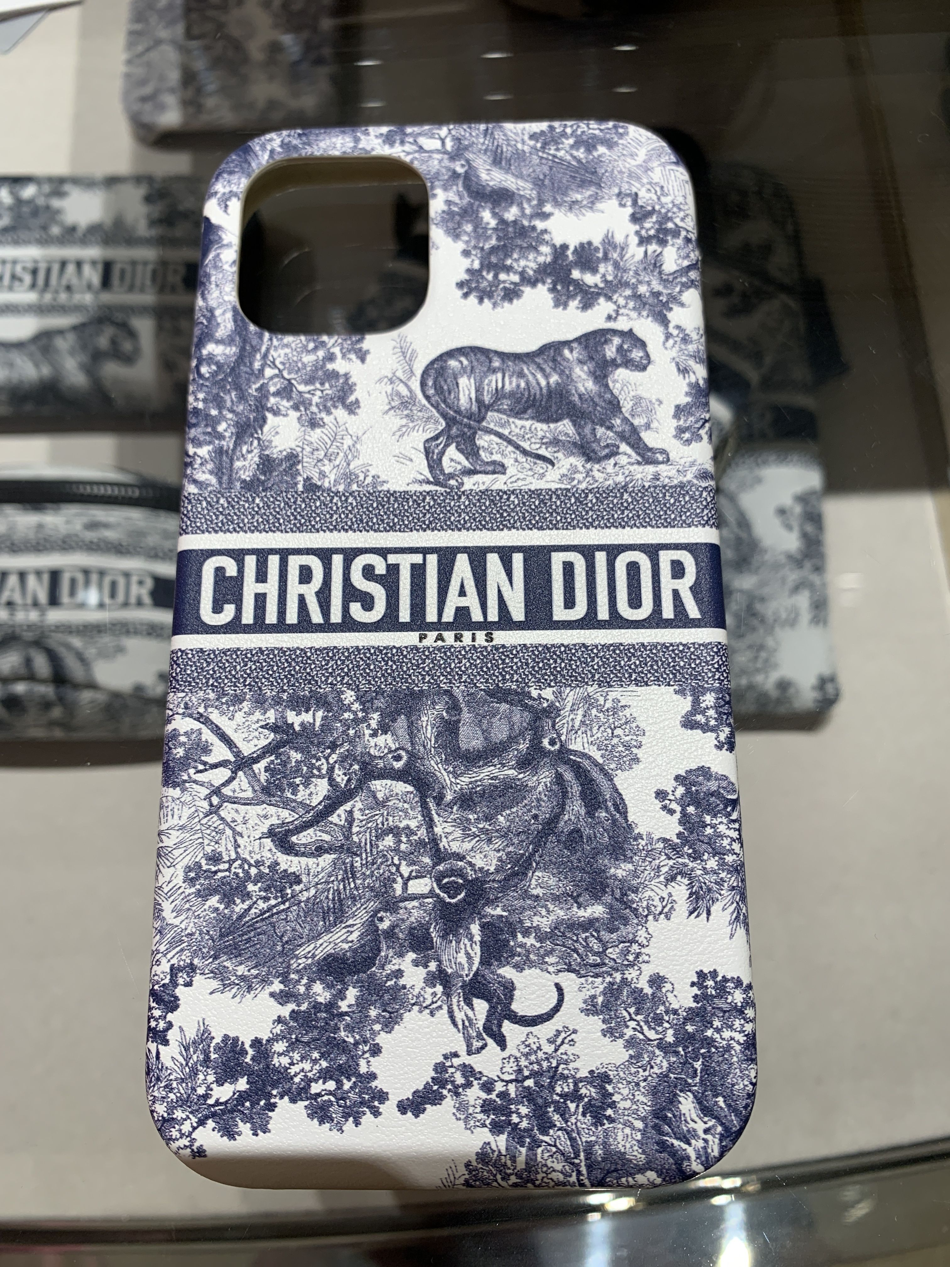 値下げしました！Dior トワル ドゥ ジュイ スムースカーフスキン