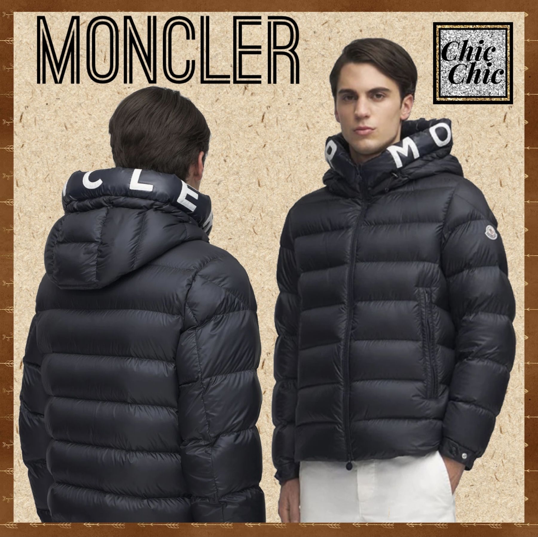 VIP価格!2021AW 【MONCLER】SALZMAN 黒、紺ダウンジャケット VIP価格!2021AW 【MONCLER】SALZMAN 黒、紺ダウンジャケット
