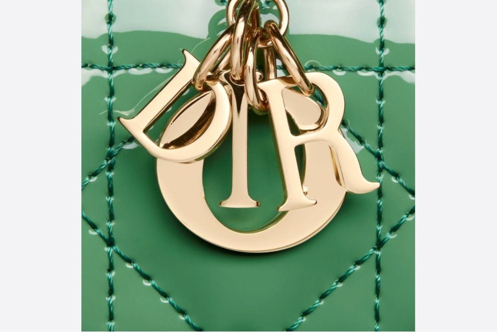Dior ディオール LADY DIOR ロータスウォレット ミニ財布 三折り (Dior