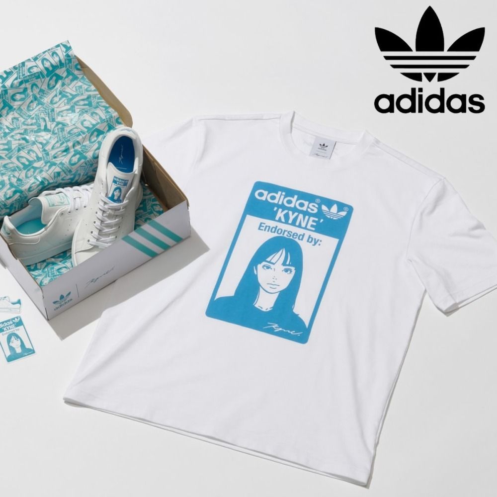 adidas☆グラフィック KYNE Tシャツ (adidas/Tシャツ・カットソー adidas☆グラフィック KYNE Tシャツ (adidas/Tシャツ・カットソー