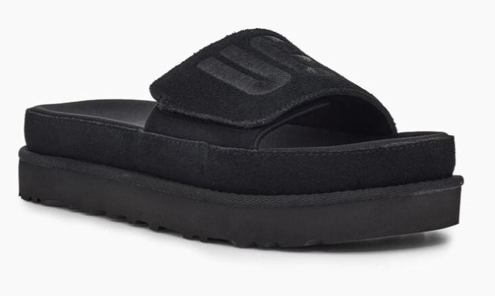 UGG】LATON SLIDE / ロゴ スライド サンダル (UGG/サンダル・ミュール UGG】LATON SLIDE / ロゴ スライド サンダル (UGG/サンダル・ミュール