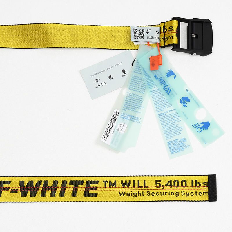 Off-White オフホワイト INDUSTRIAL BELT ベルト 200cm (Off-White Off-White オフホワイト INDUSTRIAL BELT ベルト 200cm (Off-White