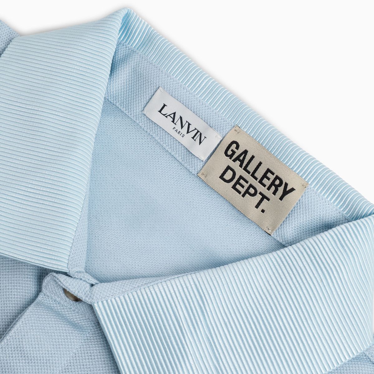 Tシャツ・カットソー GALLERY DEPT. x LANVIN | FRENCH LOGO POLO SHIRT LIGHT BLUE GALLERY DEPT. x LANVIN | FRENCH LOGO POLO SHIRT LIGHT BLUE