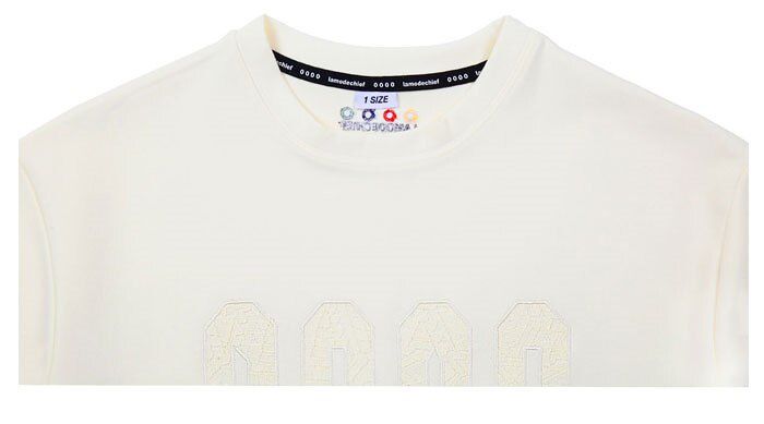 BTSジョングク着用[LAMODECHIEF]LACE LOGO T-SHIRTS 半袖Tシャツ