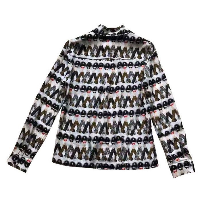 【Alice+Olivia】ドナルドロバートソンウィラシルクブラウス 【Alice+Olivia】ドナルドロバートソンウィラシルクブラウス