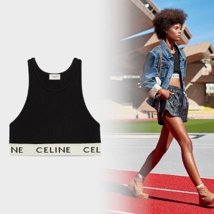 CELINE / スポーツブラ(アスレチックニット) (CELINE/タンクトップ CELINE / スポーツブラ(アスレチックニット) (CELINE/タンクトップ