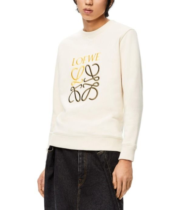 直営店買付♪21AW☆LOEWE☆アナグラム コットンスウェットシャツ 直営店買付♪21AW☆LOEWE☆アナグラム コットンスウェットシャツ