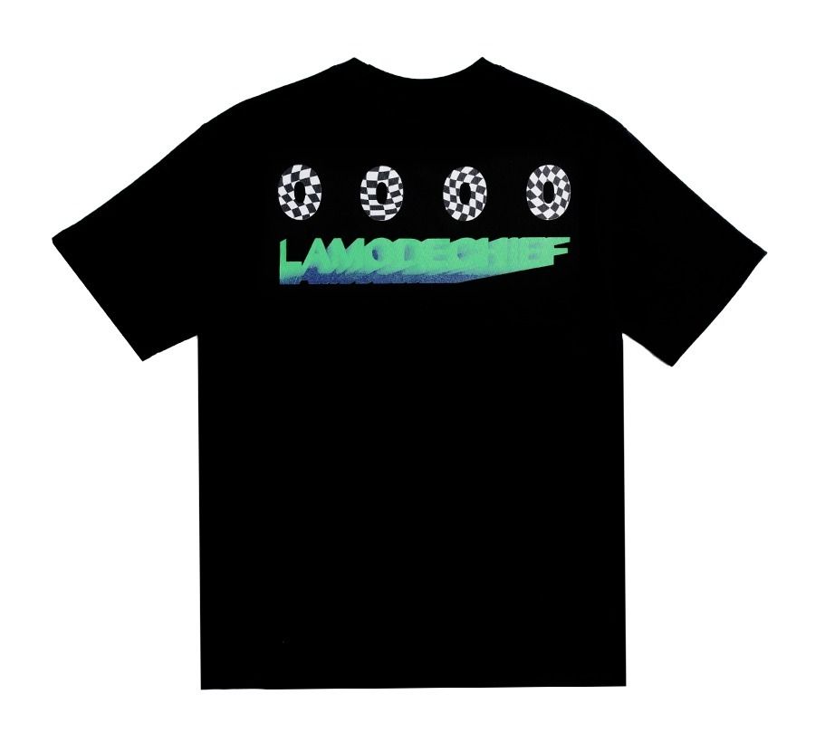 LAMODECHIEF】21SS CHECK SIGNATURE LOGO TSHIRTS (LAMODECHIEF/T ...