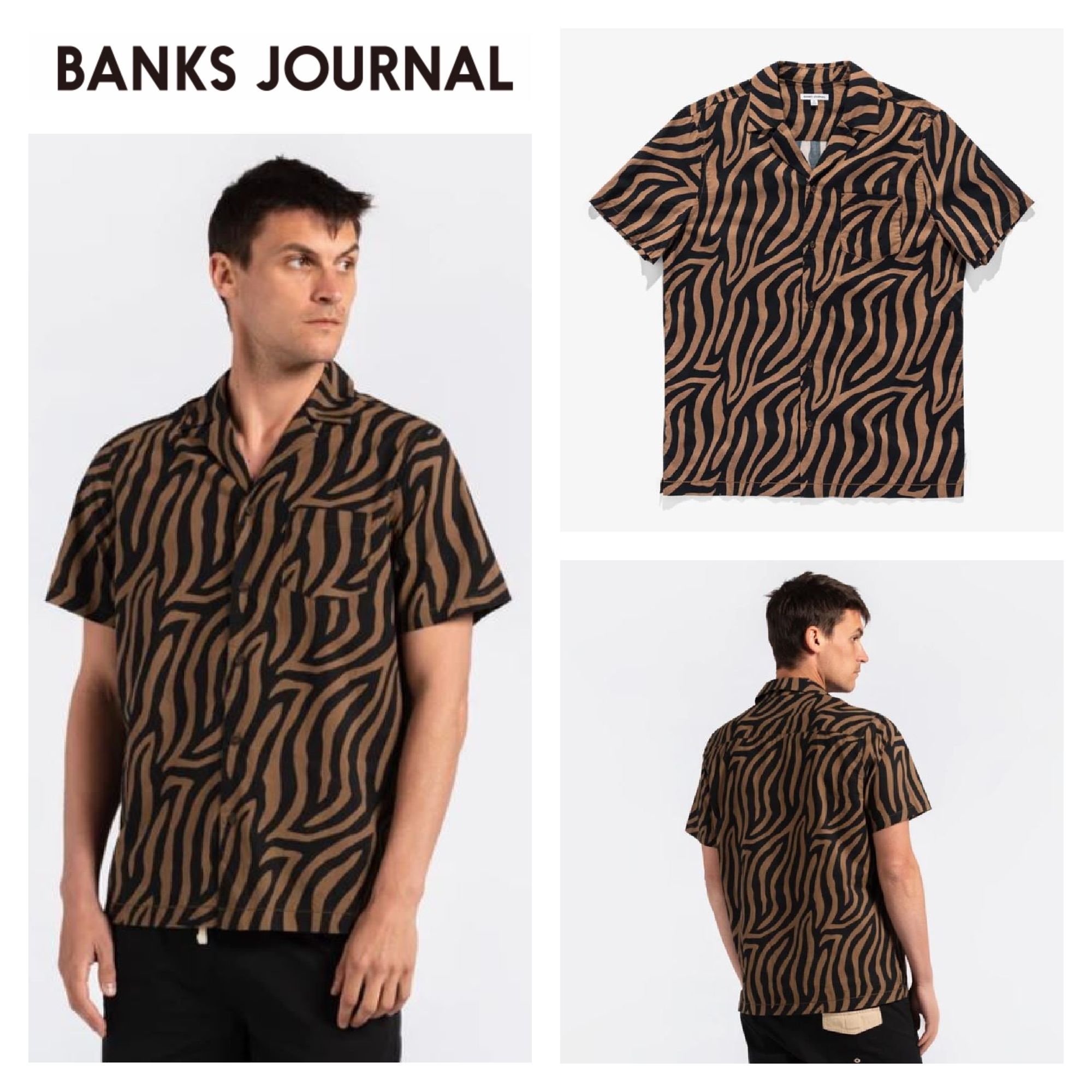 【BANKS JOURNAL】☆日本未入荷☆ STRANGER S/S WOVEN SHIRT 【BANKS JOURNAL】☆日本未入荷☆ STRANGER S/S WOVEN SHIRT