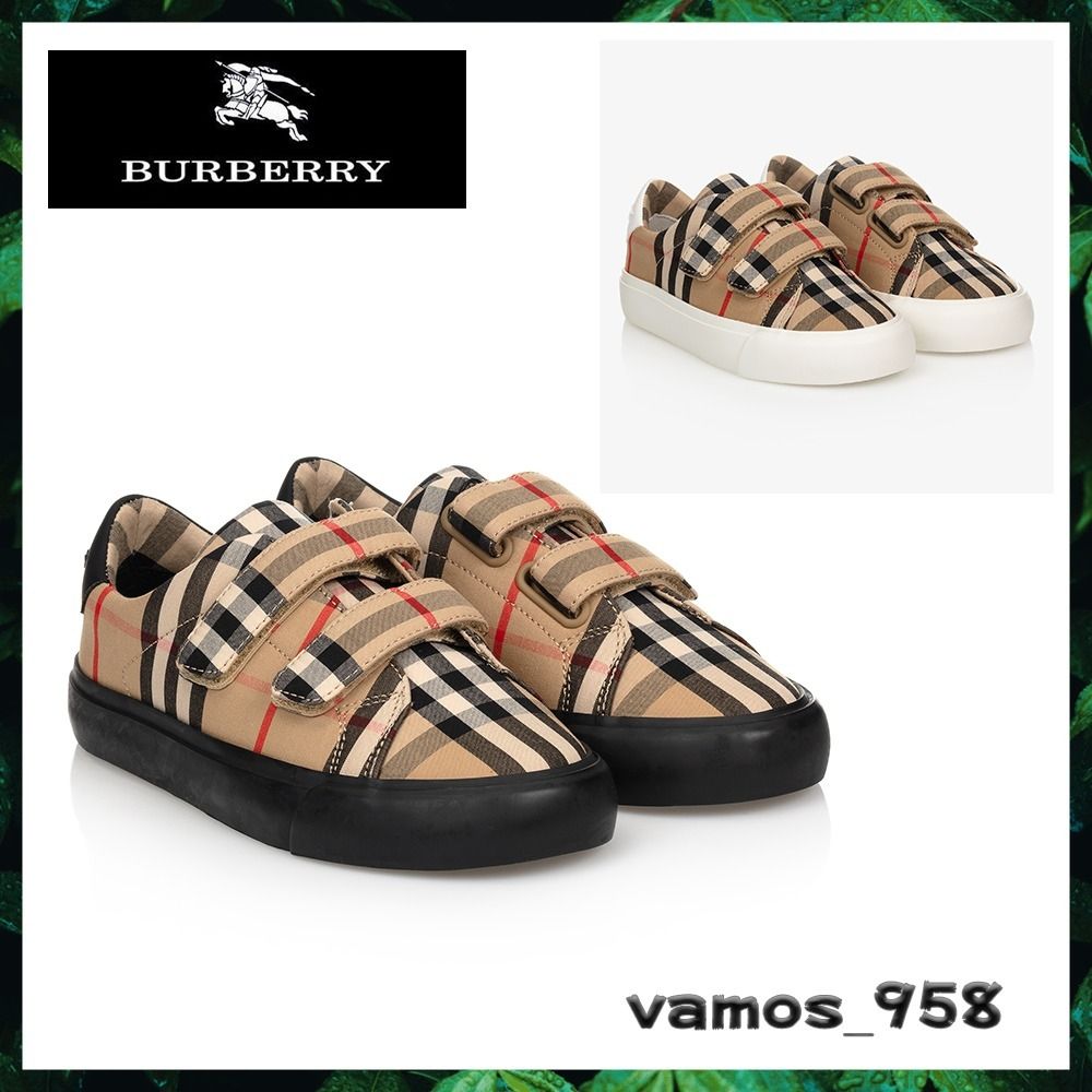 Burberry バーバリー ベビー ヴィンテージ チェック スニーカー