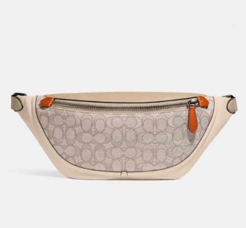 COACH シグネチャージャカード リーグベルトバッグ 2色 (Coach COACH シグネチャージャカード リーグベルトバッグ 2色 (Coach
