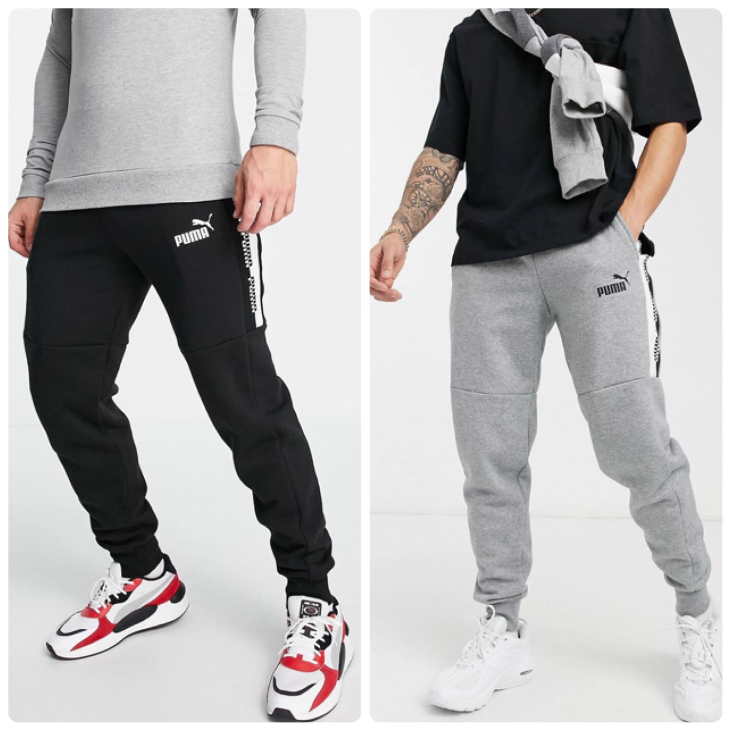 Puma プーマ ロゴ スリムジョガーパンツ スウェットパンツ Puma パンツ ボトムスその他 Buyma