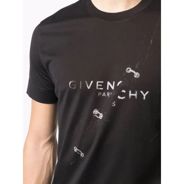 GIVENCHY】トロンプルイユ ロゴTシャツ (GIVENCHY/Tシャツ・カットソー GIVENCHY】トロンプルイユ ロゴTシャツ (GIVENCHY/Tシャツ・カットソー