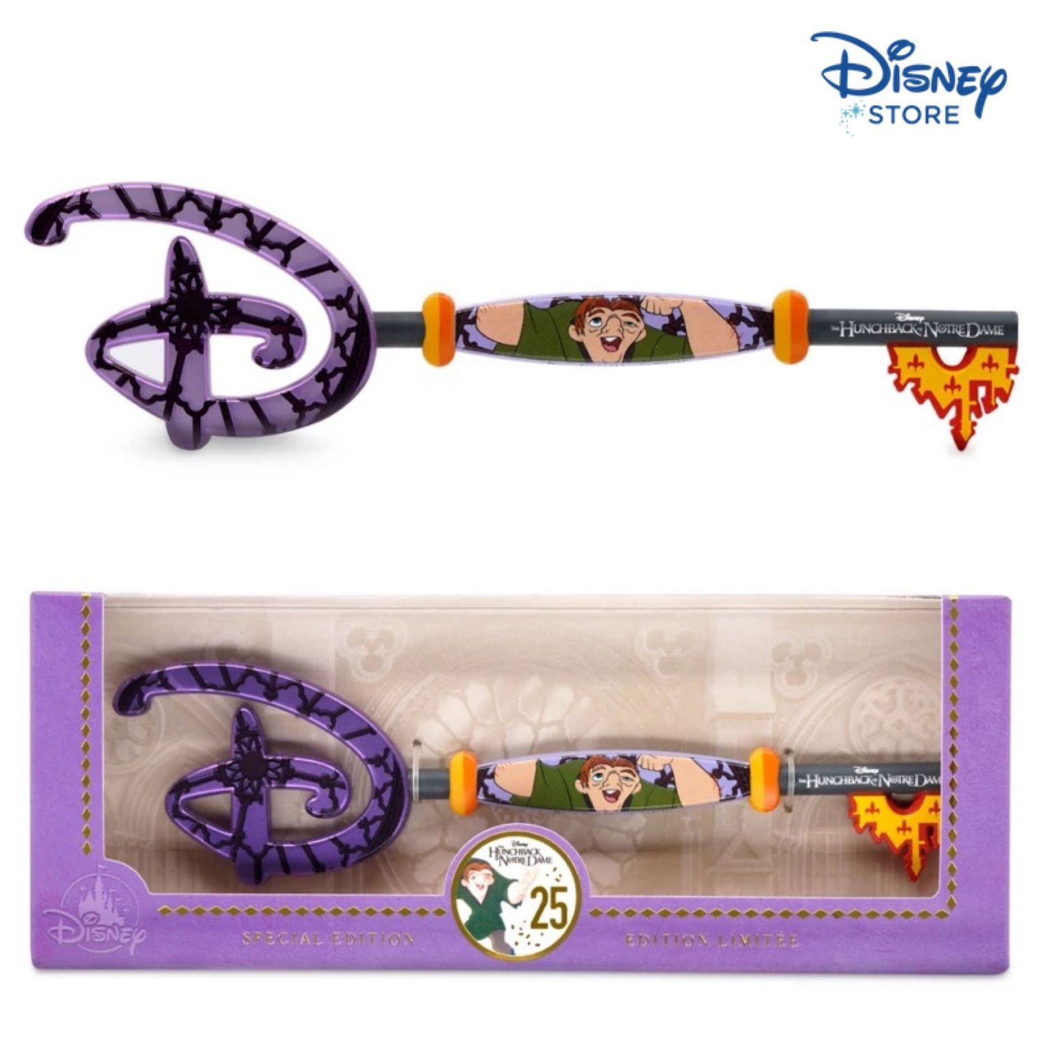 Us Disney Store ノートルダムの鐘 公開25周年記念キー Disney キャラクターグッズ Buyma