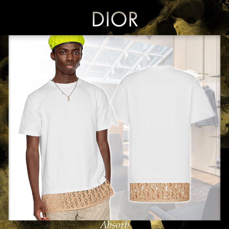 21SS NEW】Dior_men / DIOR オーバーサイズ Tシャツ / 白 (Dior/T
