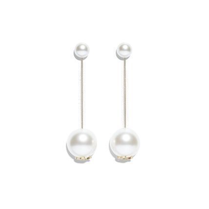 シャネル 人気 ピアス パール ピアス 定番 CHANEL (CHANEL/ピアス ...