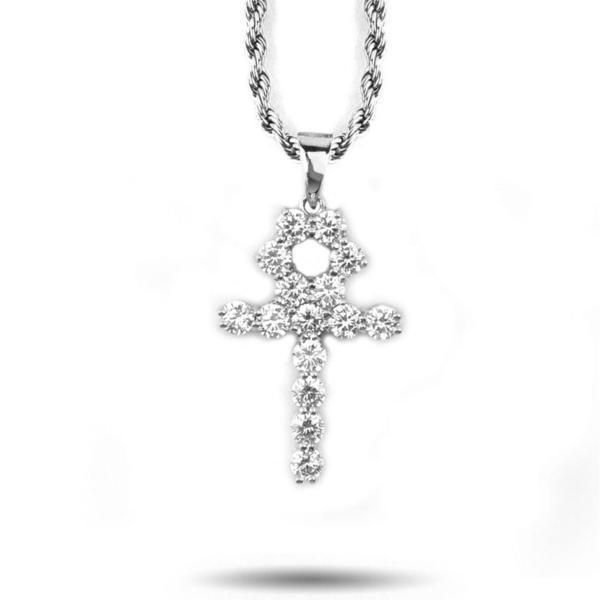 Rapper愛用【The Gold Gods】DIAMOND ANKH CROSSネックレス Rapper愛用【The Gold Gods】DIAMOND ANKH CROSSネックレス