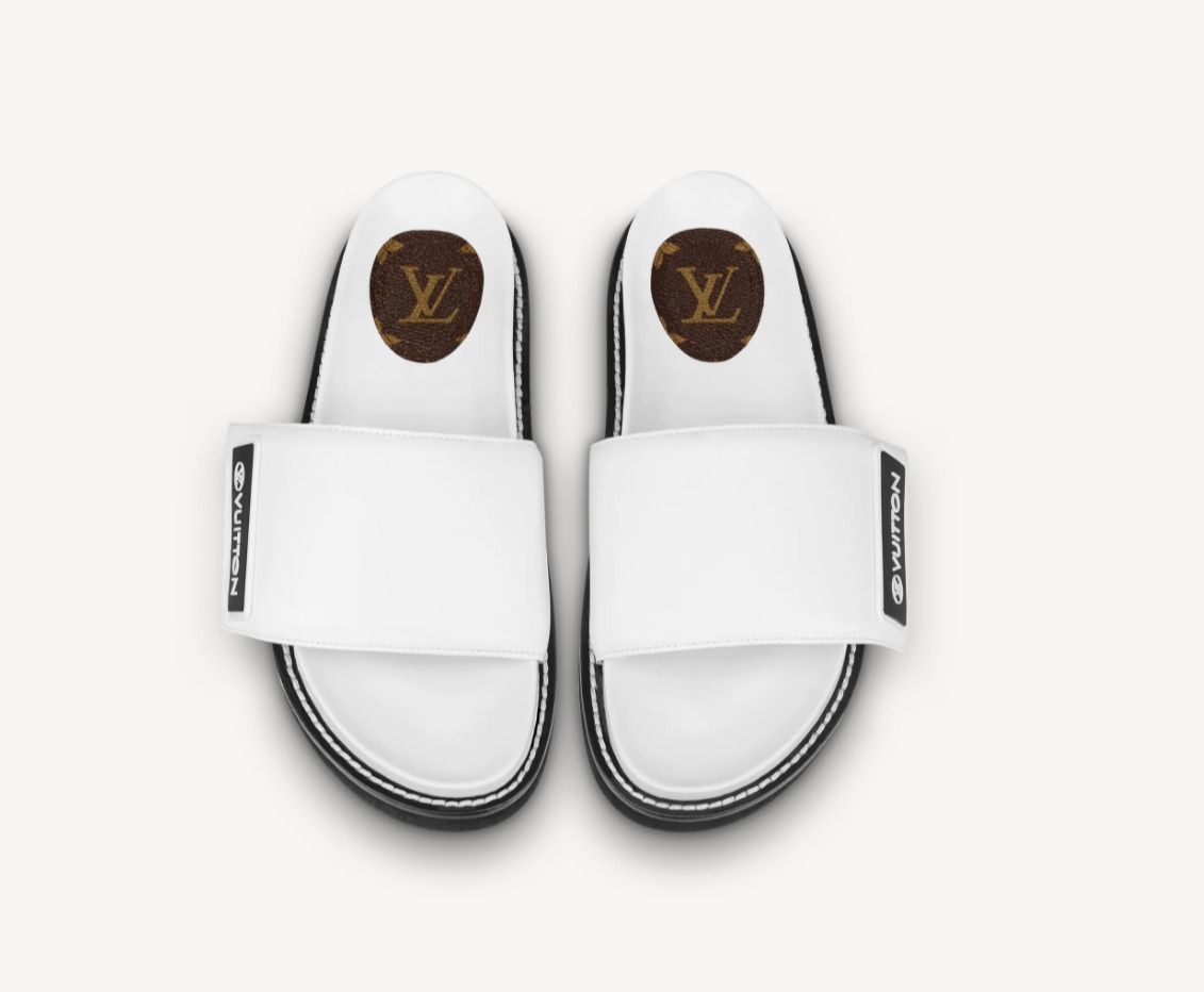 大人気商品】LV LVサンセットフラットコンフォートミュール (Louis 大人気商品】LV LVサンセットフラットコンフォートミュール (Louis