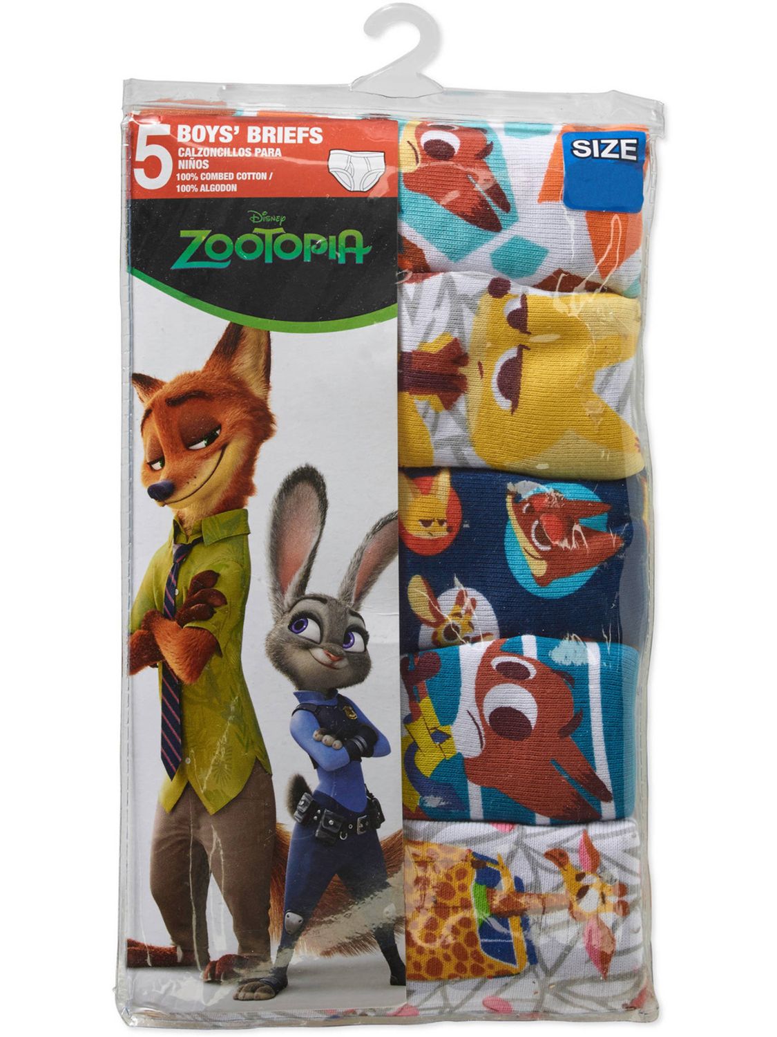ディズニー ズートピア ブリーフパンツ 5枚セット Disney 子供用肌着 下着 Buyma