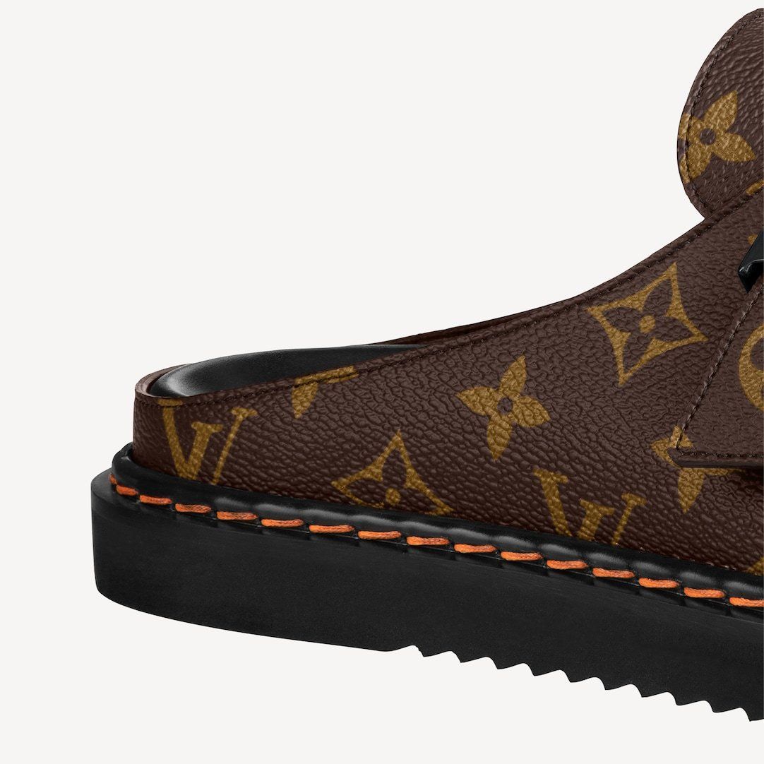 21FW》LV /LVイージー・ライン ミュール モノグラムスリッポン (Louis 21FW》LV /LVイージー・ライン ミュール モノグラムスリッポン (Louis