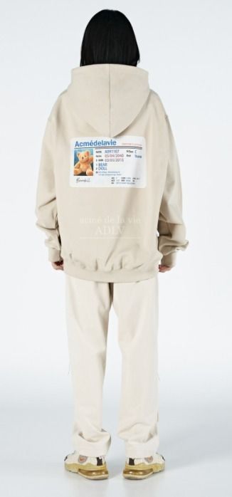 ☆関税込☆acme'de la vie☆TEDDY BEAR'S LICENSE HOODI.E☆ (acme de ☆関税込☆acme'de la vie☆TEDDY BEAR'S LICENSE HOODI.E☆ (acme de