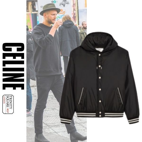 CELINE セリーヌ フード付き テディブルゾン / 軽量ナイロン (CELINE CELINE セリーヌ フード付き テディブルゾン / 軽量ナイロン (CELINE