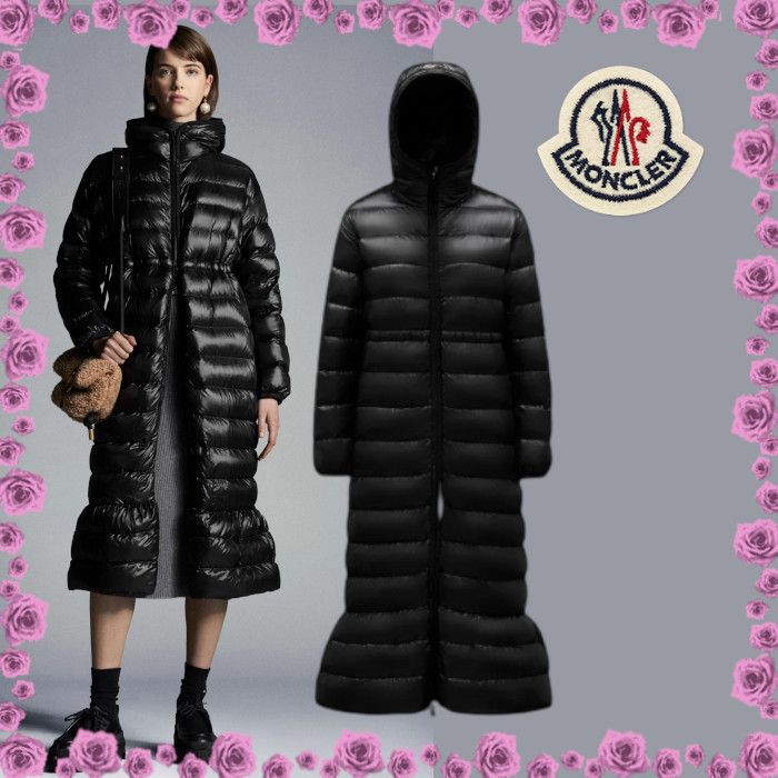 Moncler ブニアス キルティング ロング ダウンジャケット (MONCLER 販促販売 モンクレール ロング ダウンジャケット ダウンジャケット