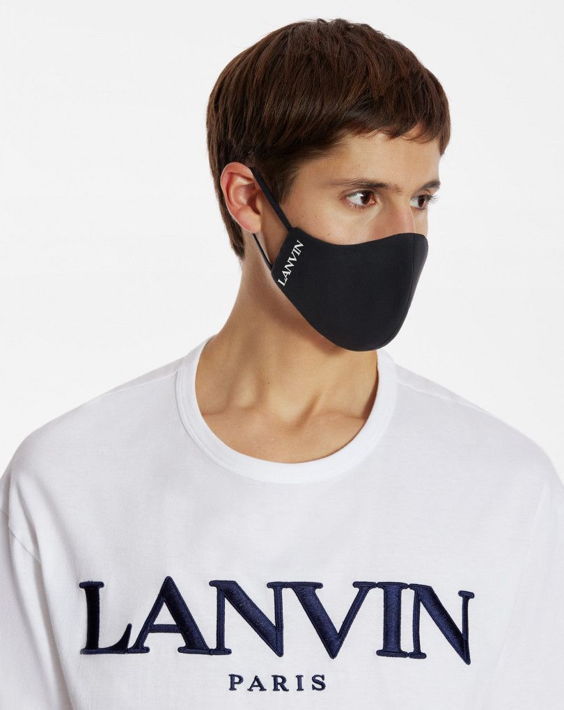 LANVIN】ランバン ロゴ プリント マスク 2枚セット (LANVIN/マスク LANVIN】ランバン ロゴ プリント マスク 2枚セット (LANVIN/マスク