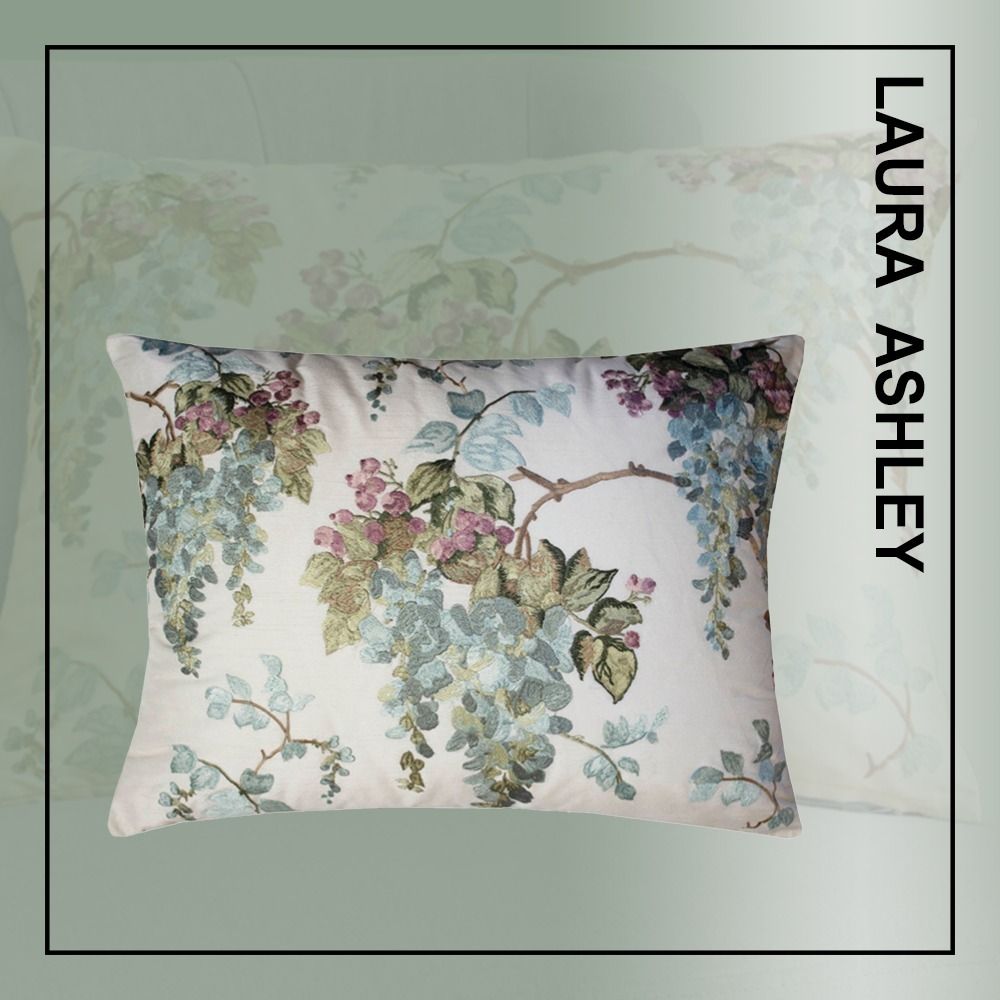 Laura Ashley☆Wisteria フローラルクッション (Laura Ashley Laura Ashley☆Wisteria フローラルクッション (Laura Ashley